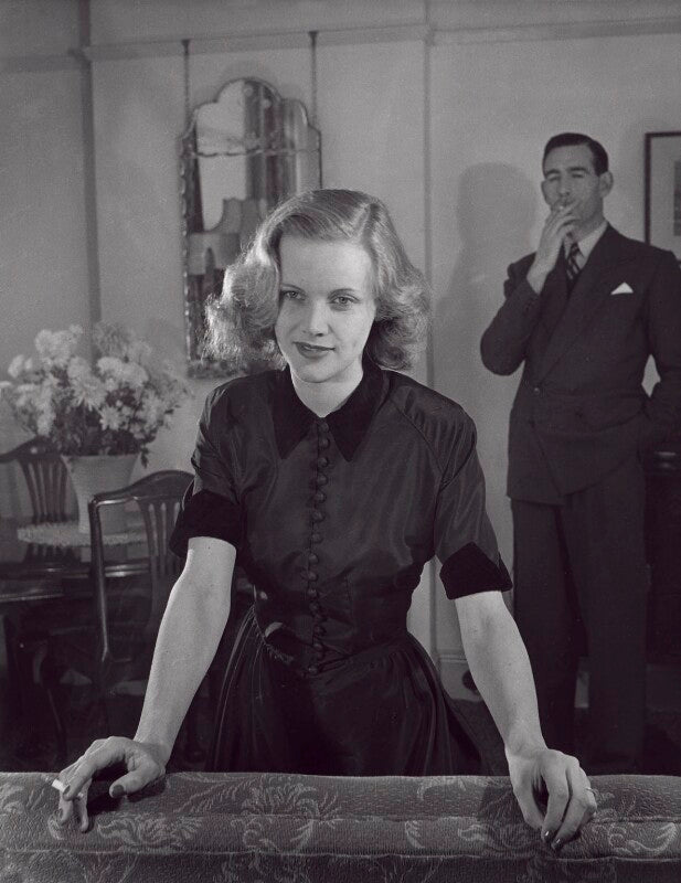 Honor blackman; william ('bill') e. sankey npg x47305