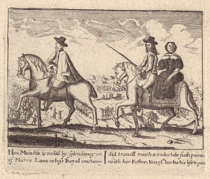 Henry lascelles, king charles ii, jane (née lane), lady fisher npg d29192