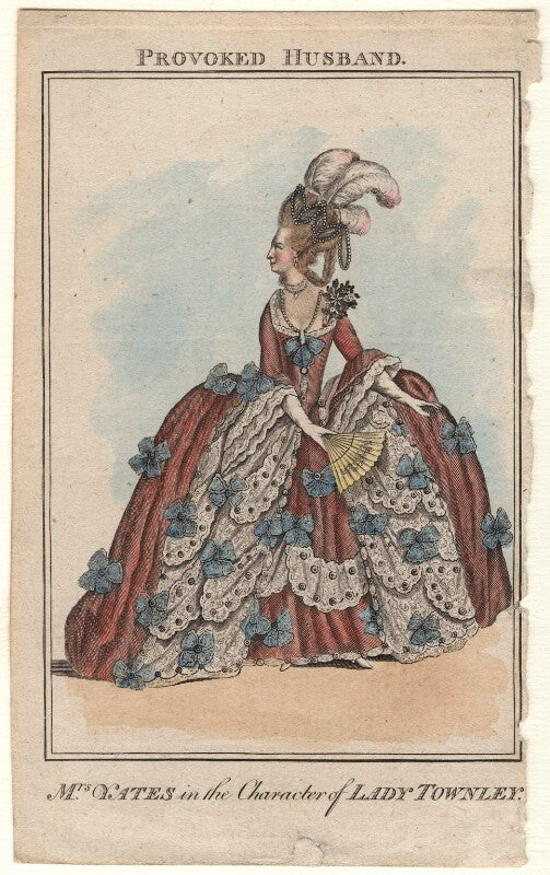Mary ann yates as lady townley in 'the provok'd husband' npg d4952