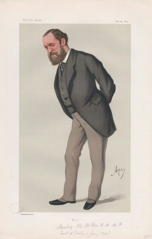 Frederick arthur stanley, 16th earl of derby ('statesmen. no. 303.') npg d43904