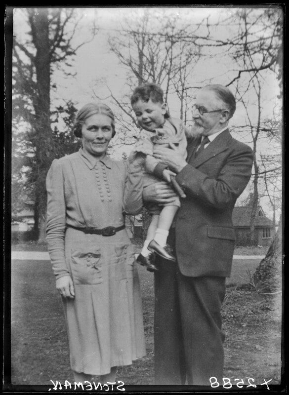 Kathleen irene stoneman; brian stoneman; walter stoneman npg x38263