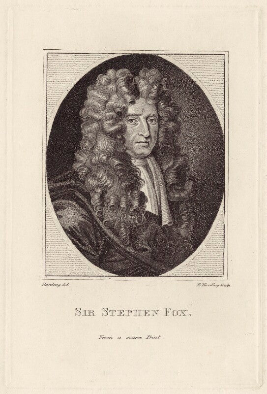 Sir stephen fox npg d30922