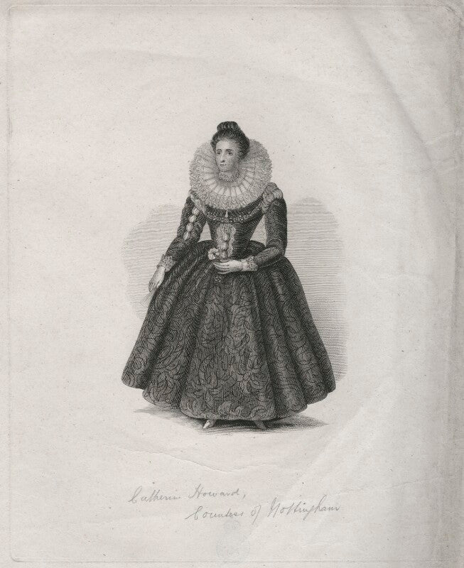 Called katherine (or catherine) howard (née carey), countess of nottingham npg d46211