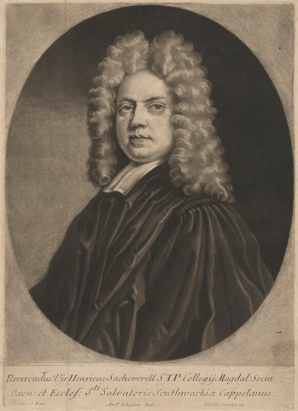 Henry sacheverell npg d39980