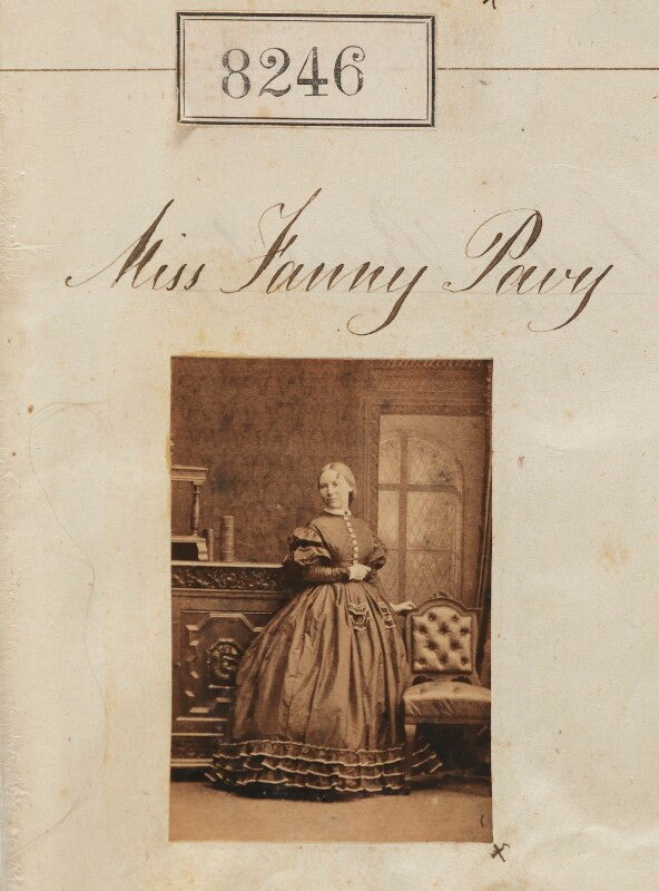 Sarah ('fanny') frances underwood fisher (née pavy) ('miss fanny pavy') npg ax58065