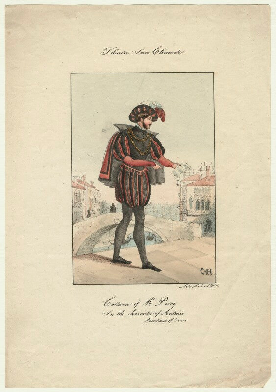 Harry a. perry as antonio in 'the merchant of venice' npg d21560
