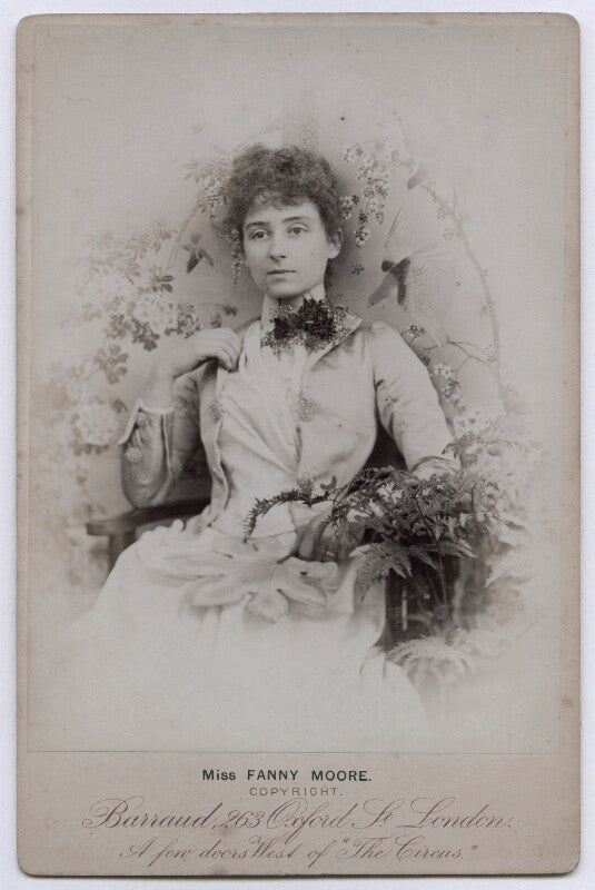Fanny moore (mrs w.h. buckley) npg x36211