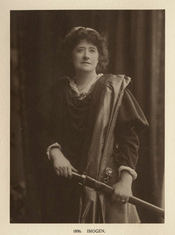 Ellen terry as imogen in 'cymbeline' npg ax131322