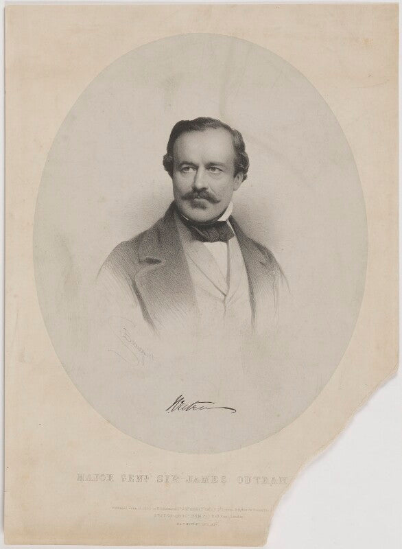 Sir james outram, 1st bt npg d39395