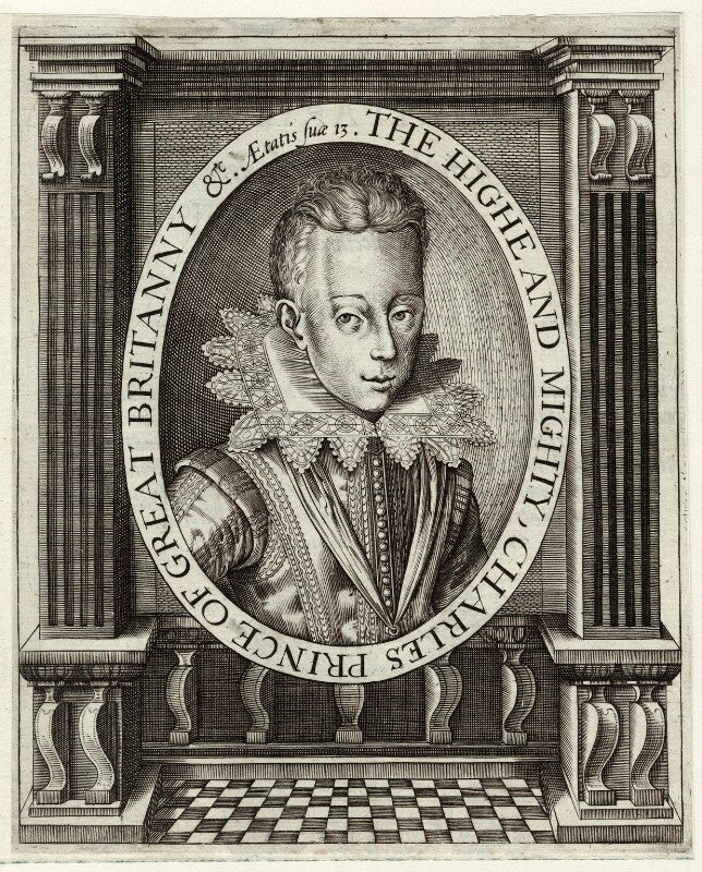 King charles i when prince of wales npg d25735