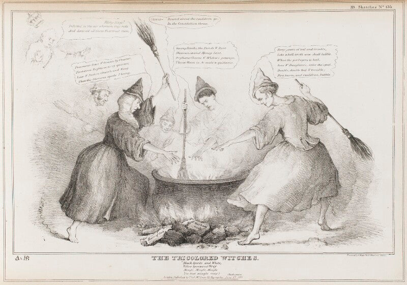 The tricoloured witches npg d41068