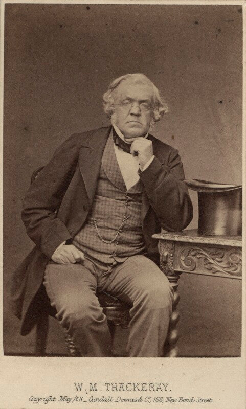 William makepeace thackeray npg ax30391