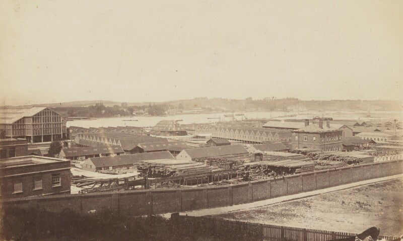 'royal dockyard chatham' npg ax137917