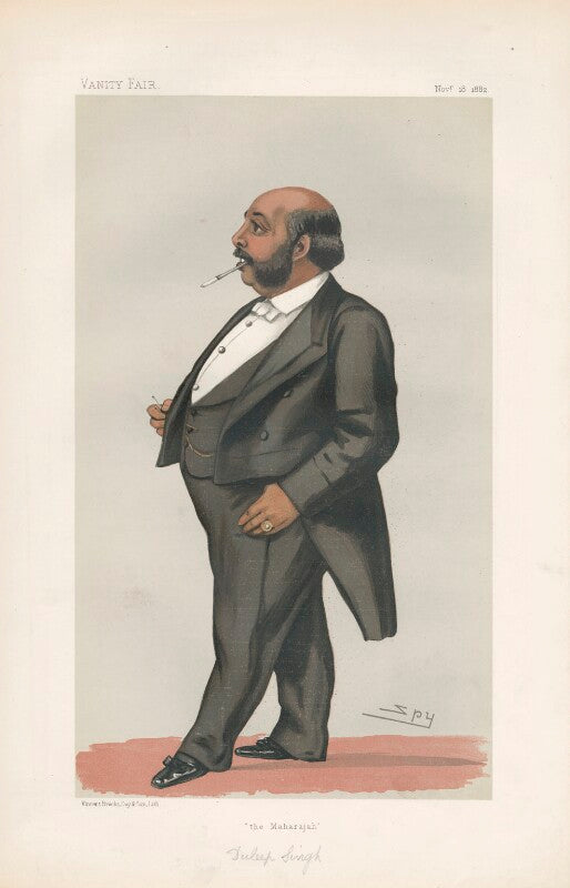 Maharaja duleep singh ('men of the day. no. 266.') npg d44094