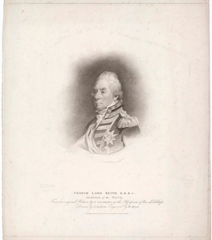 George keith elphinstone, viscount keith npg d36768