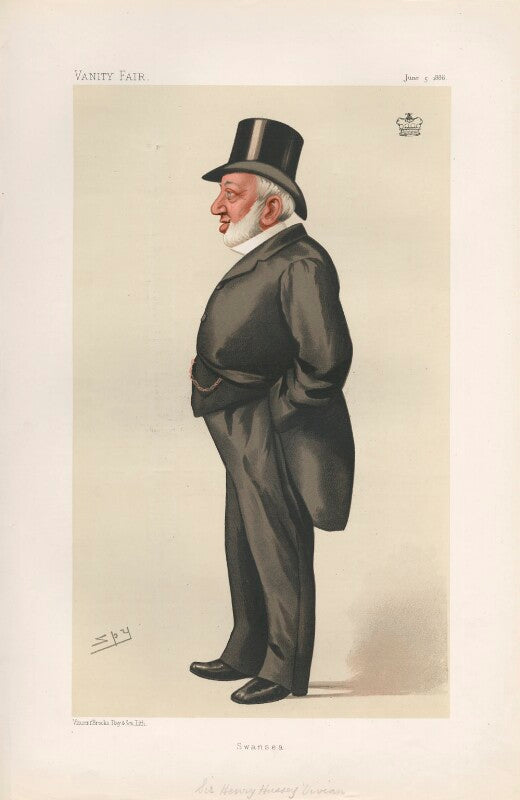 Henry hussey vivian, 1st baron swansea ('statesmen. no. 490.') npg d44282