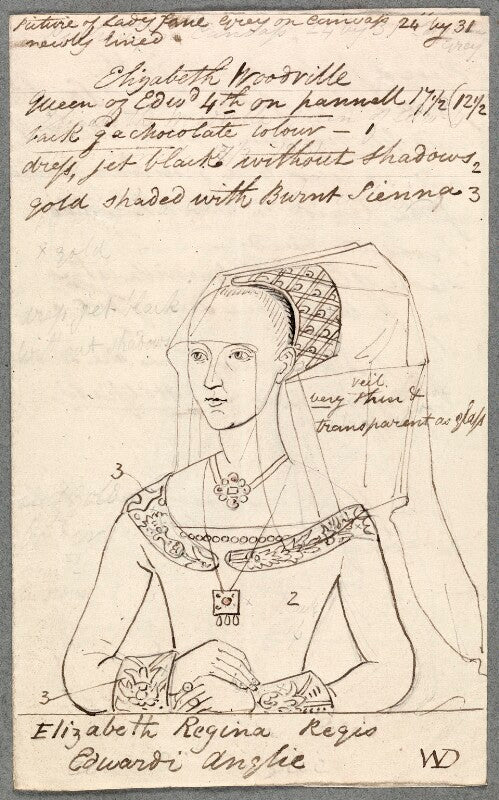 Elizabeth woodville npg d23062a