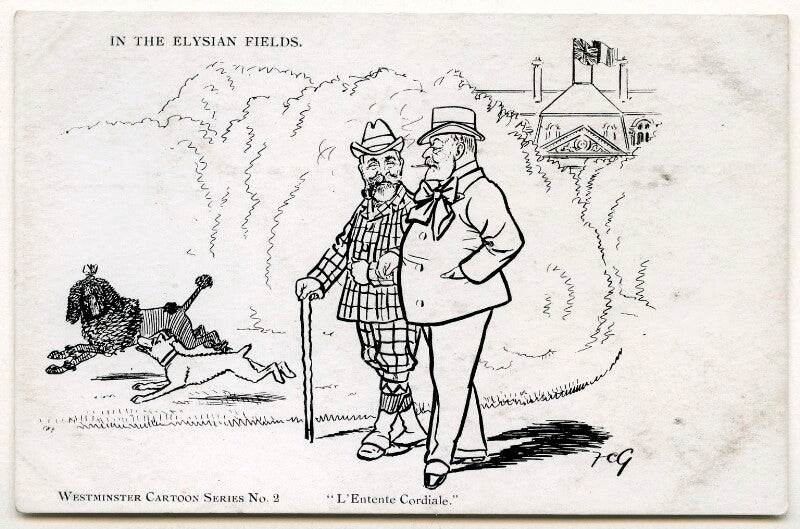 L'entente cordiale (king edward vii; possibly émile loubet) npg d42283