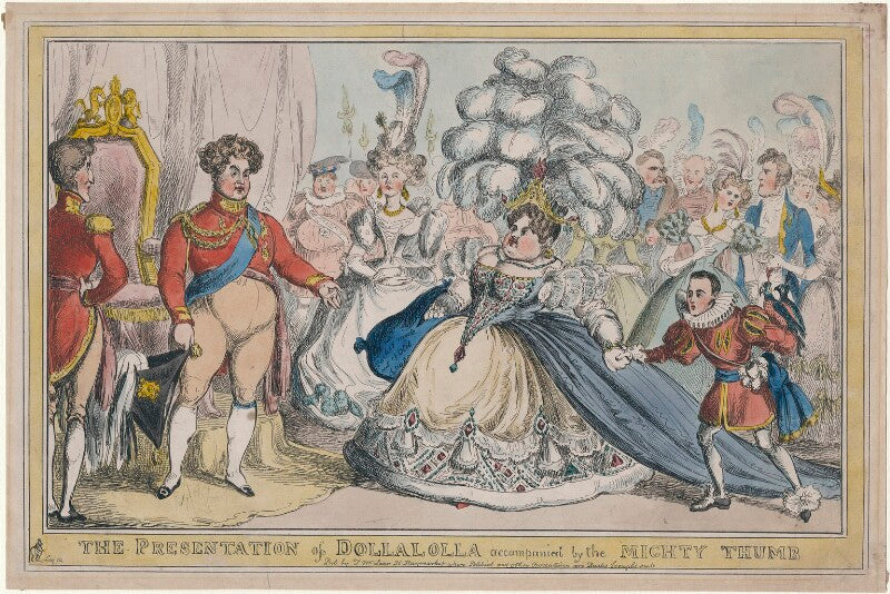 'the presentation of dollalolla accompanied by the mighty thumb' npg d48715