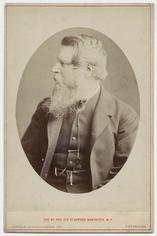 Sir stafford henry northcote, 1st earl of iddesleigh npg x6854