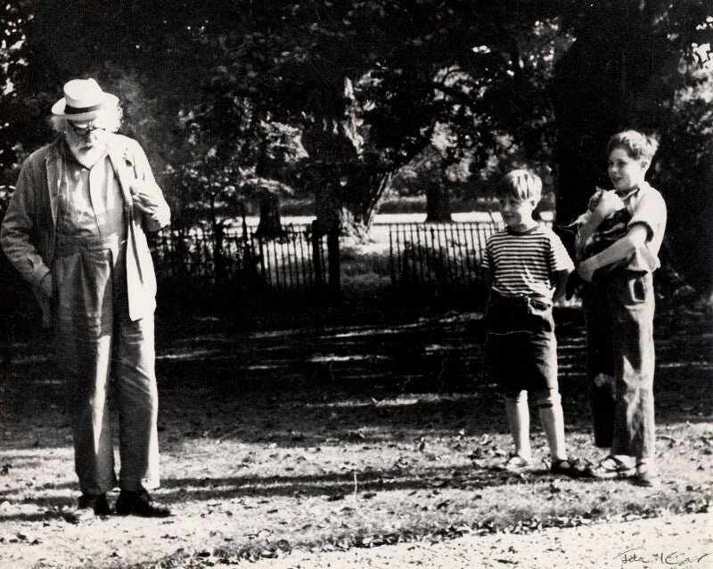 Augustus john; julius white; yuri white npg x125513