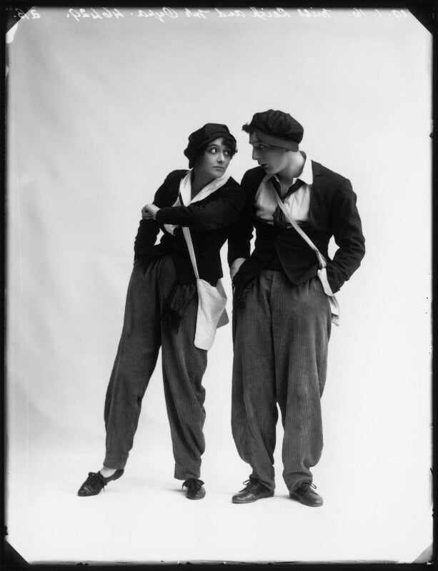 Dorma leigh (née dorothy mabel woodley) and jan oyra in 'tina' npg x102602