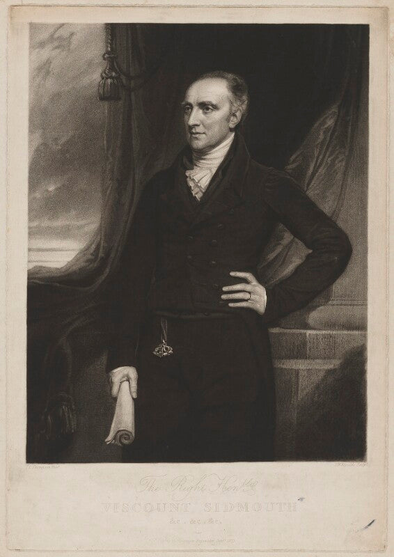 Henry addington, 1st viscount sidmouth npg d41681