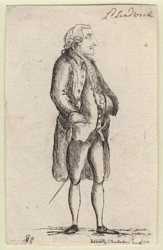 John montagu, 4th earl of sandwich npg d5900