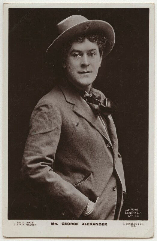 Sir george alexander (george samson) as oscar stephensson in 'the prodigal son' npg x298