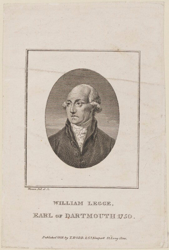 William legge, 2nd earl of dartmouth npg d14817