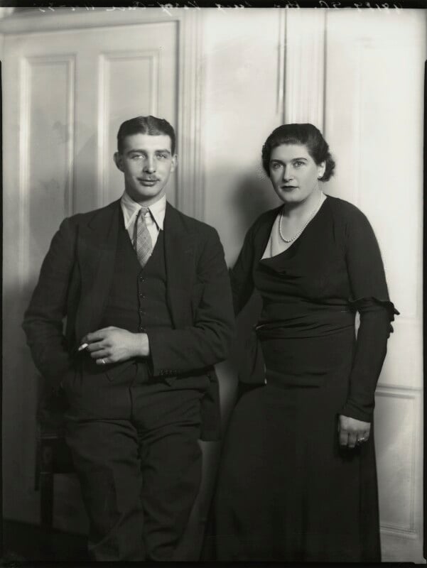 Lucien leslie falkiner; hon. lucy agnes vera falkiner (née verney cave) npg x151273