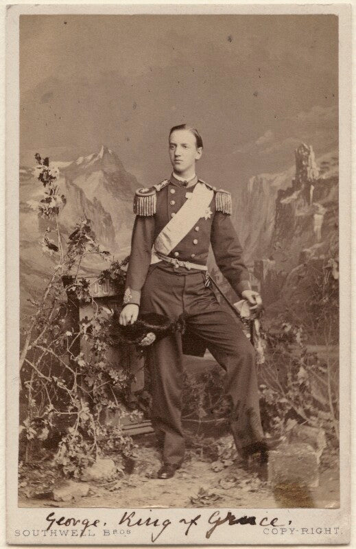 George i, king of greece npg ax38445