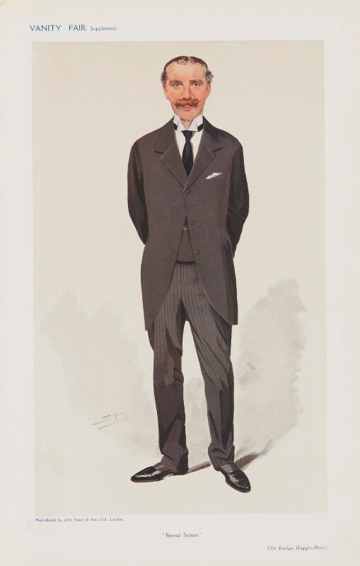 Sir evelyn john ruggles brise ('men of theday. no. 1216. "borstal system"') npg d45542