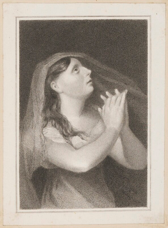 Sarah west (née cooke) as cordelia in 'king lear' npg d38666