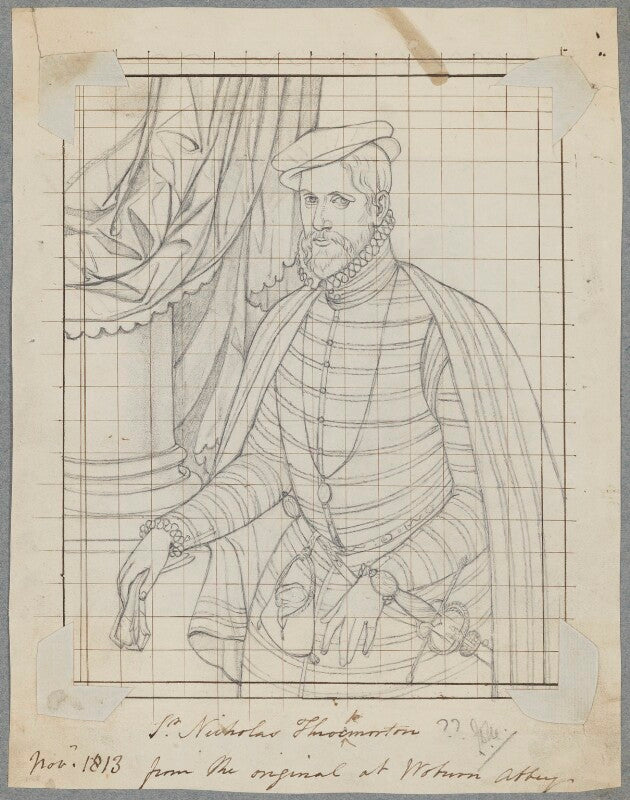 Sir nicholas throckmorton npg d17125