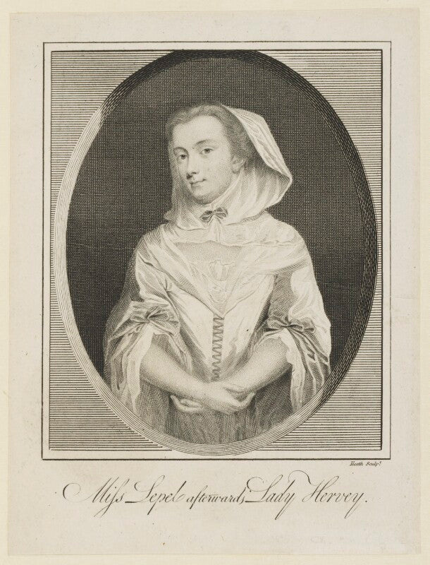 Mary hervey (née lepell), lady hervey of ickworth npg d15736