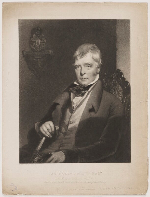 Sir walter scott, 1st bt npg d40603