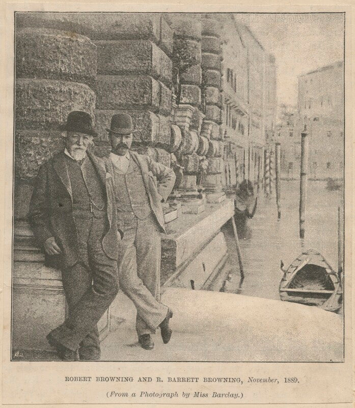 Robert browning; robert wiedemann barrett browning npg x200112