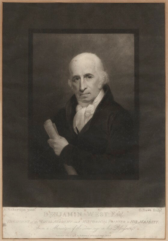 Benjamin west npg d37700