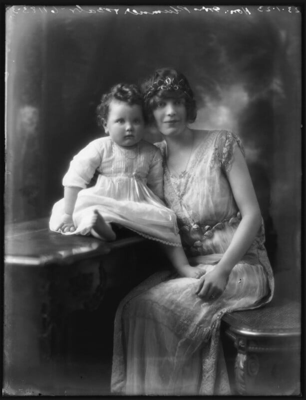 Anne cynthia veronica tempest leapman (née plumer); anne monica georgiana plumer (née tempest hicks), viscountess plumer npg x122247