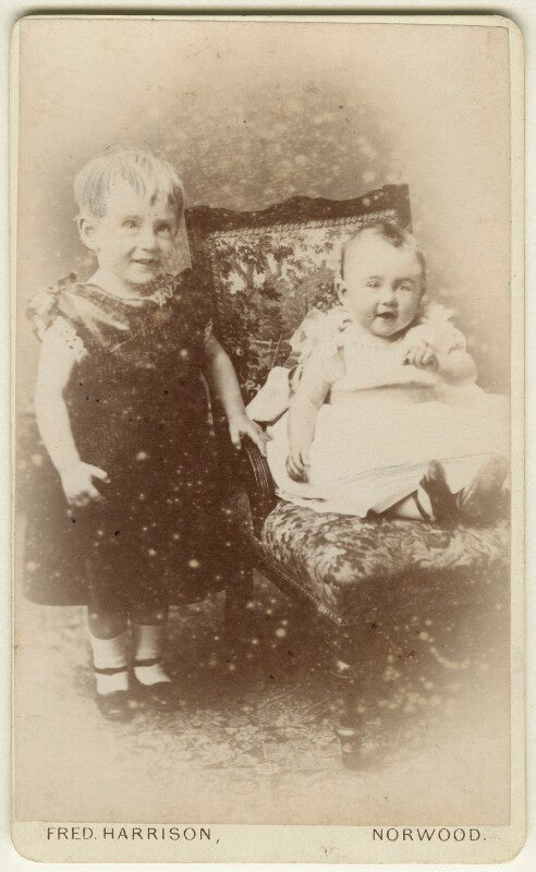 Two unknown children npg ax128314