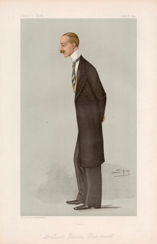 Lewis harcourt, 1st viscount harcourt ('statesmen. no. 657.') npg d44770