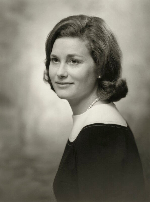 Jeanette rosemary (née janvrin), lady brandon of oakbrook npg x172346