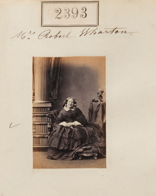 Mrs robert wharton npg ax51780