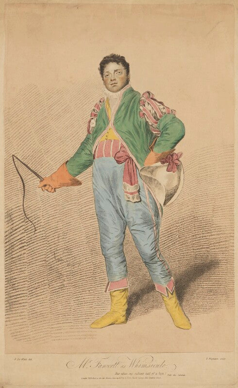 John fawcett as whimsiculo in dibdin's 'the cabinet' npg d36675