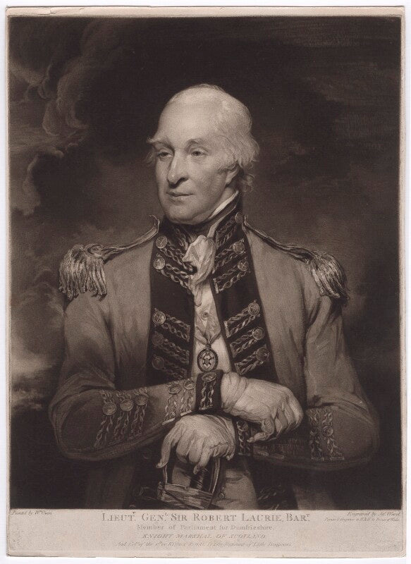 Sir robert laurie, 5th bt npg d3544