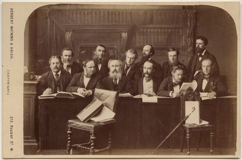 The jury at the tichborne criminal trial npg x135499