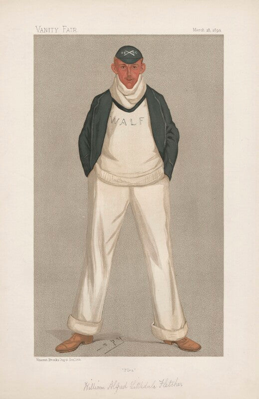 William alfred littledale fletcher ('men of the day. no. 559.') npg d44638