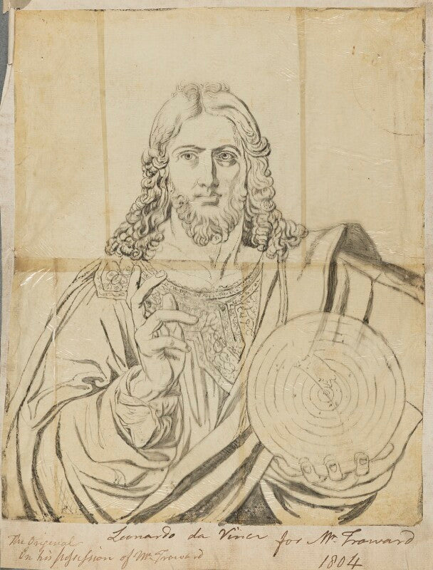 Christ holding the world ('salvator mundi') npg d17473