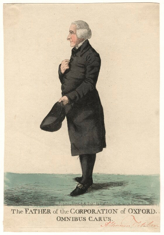 William fletcher ('the father of the corporation of oxford. omnibus carus') npg d13448